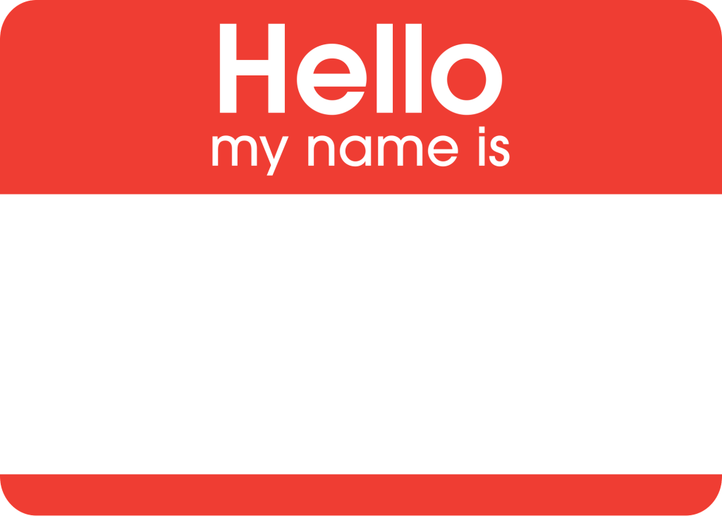 build social skills people skills networking name tag